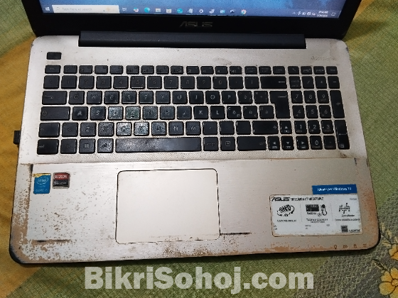 ASUS laptop 12GB RAM, i5 5th Gen, Dual Graphics, 256GB SSD